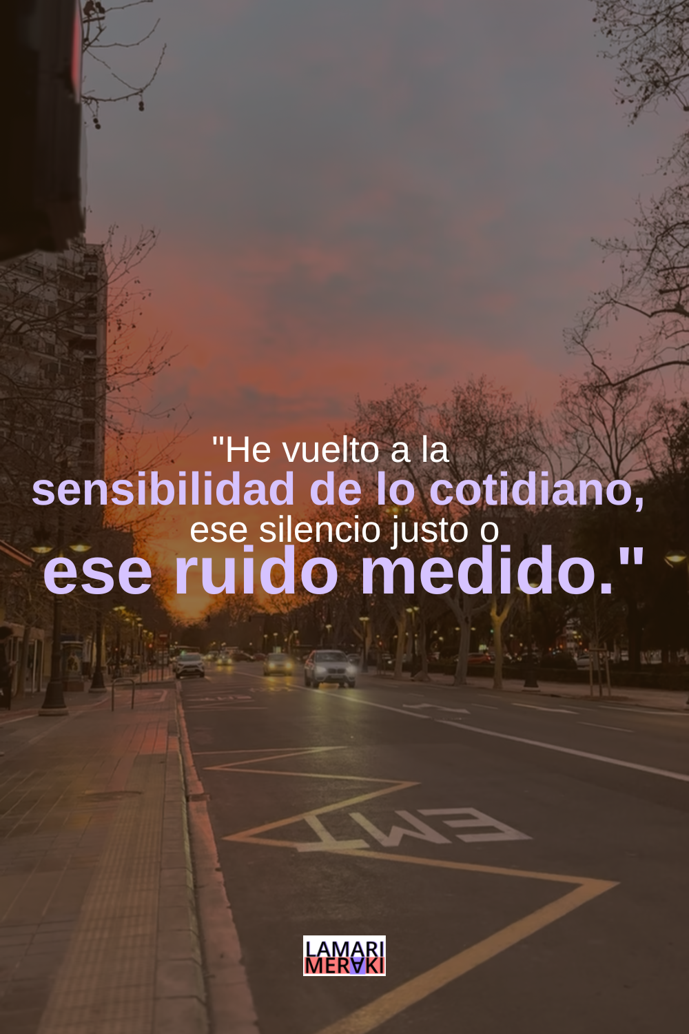 Sentires arrastrados: Crónica de un otoño