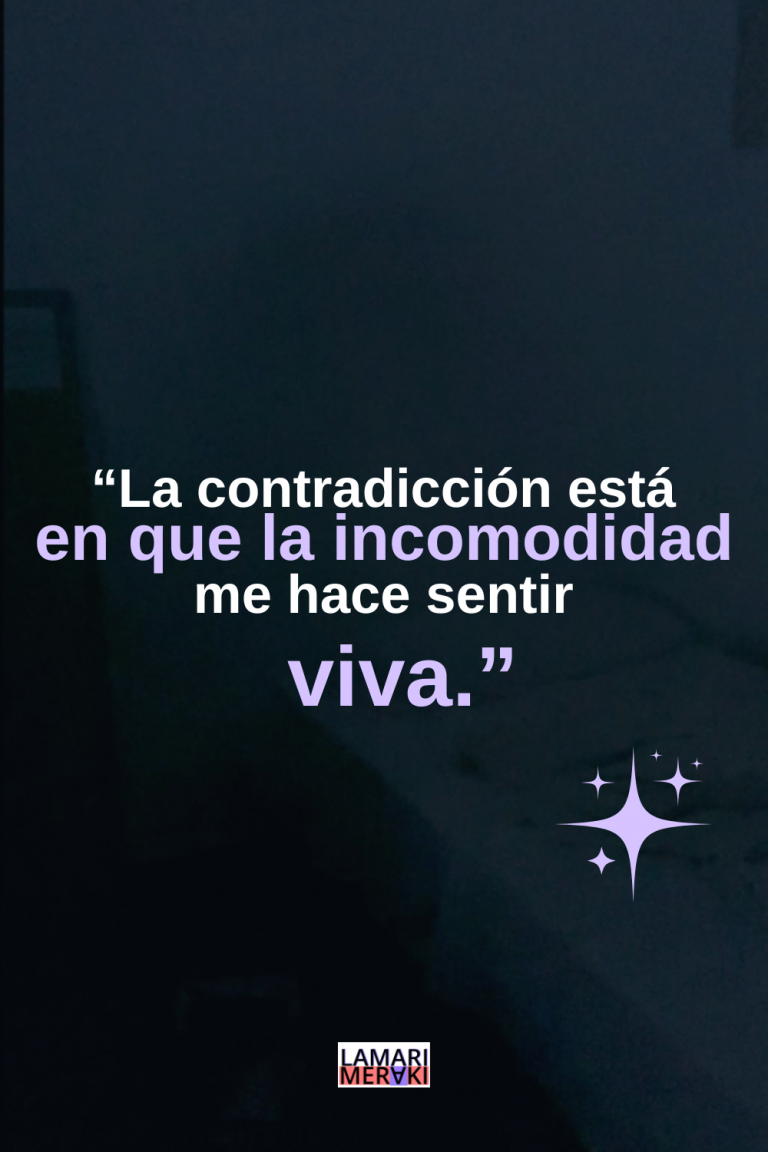 La incomodidad de vivir como nos da la gana